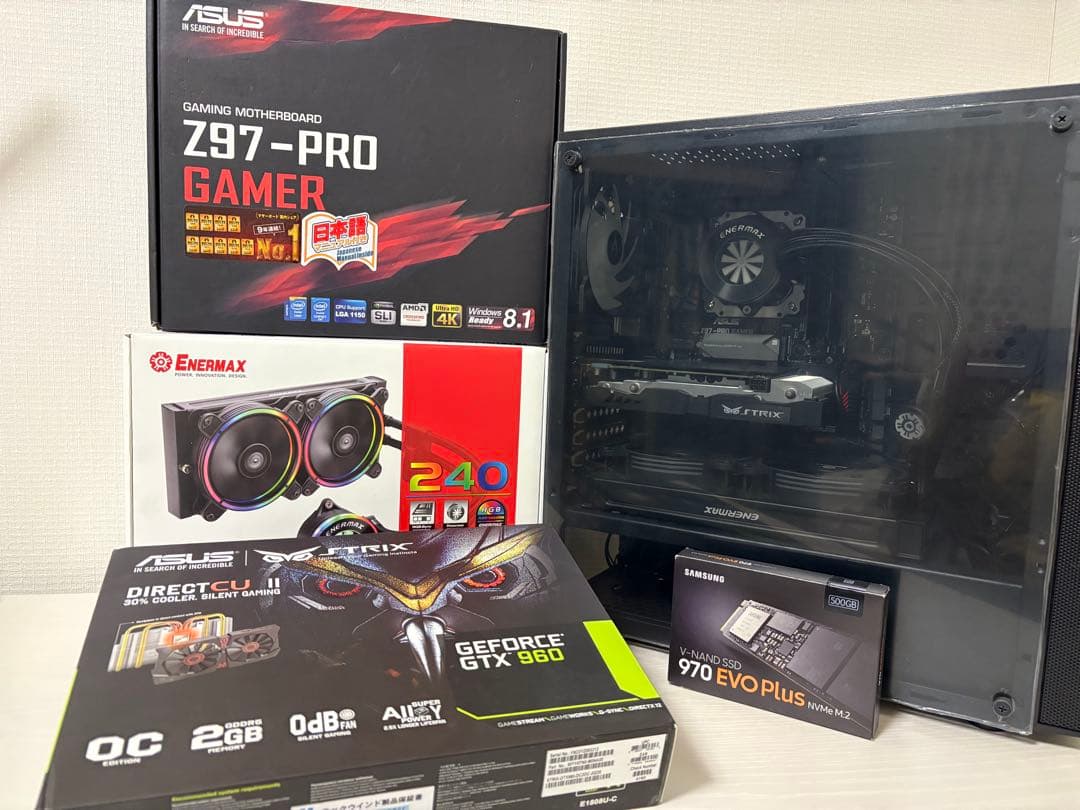 最終値下げz97-pro gamer i5 gtx960 500gb 簡易水冷