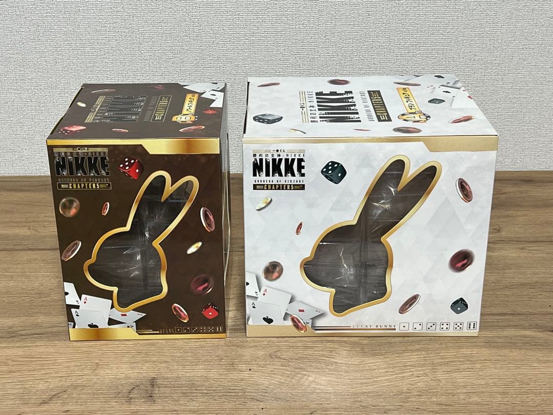 未開封勝利の女神NIKKE 一番くじ A賞ブラン＆B賞ノワール フィギュアセット