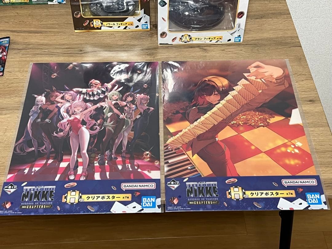 未開封勝利の女神NIKKE 一番くじ A賞ブラン＆B賞ノワール フィギュアセット