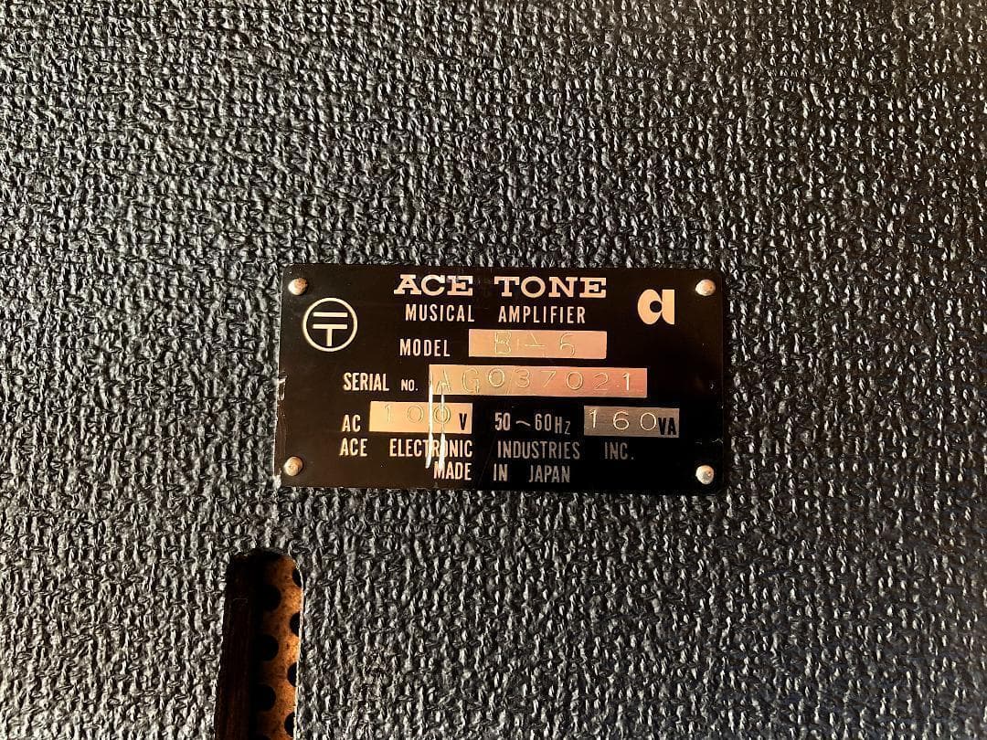 Ace Tone BASS-6 Bass Amp（100/117/230V）