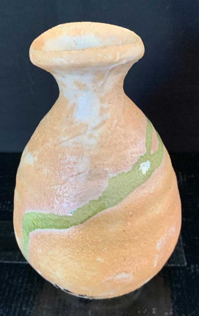 辻村史朗　デボン彩文徳利