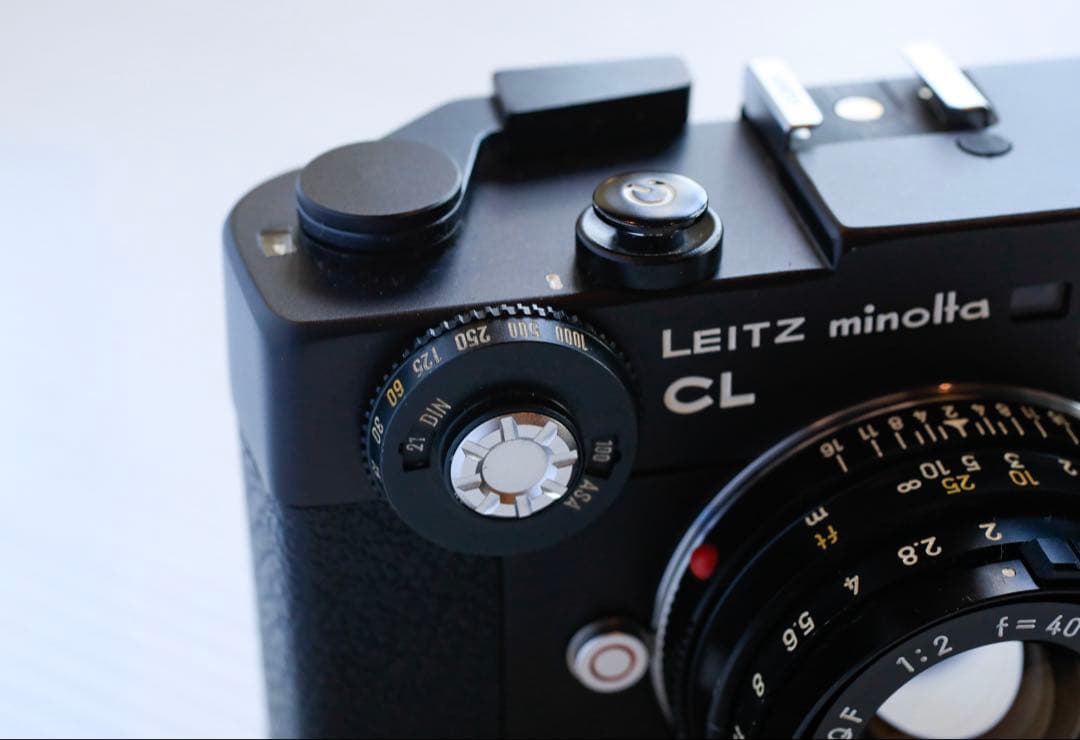Leitz Minolta CL レンジファインダーフイルムカメラ 40㍉レンズ