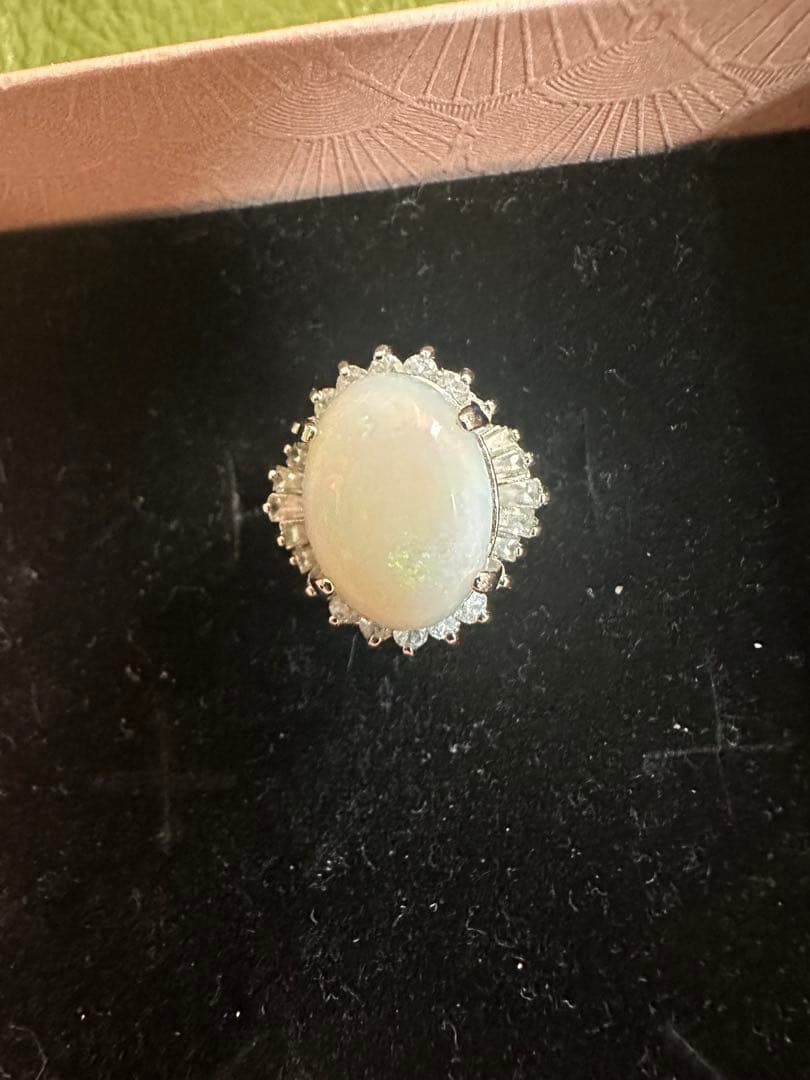 アクセサリー Opal 925 Ring Almost New size 11 6.1g