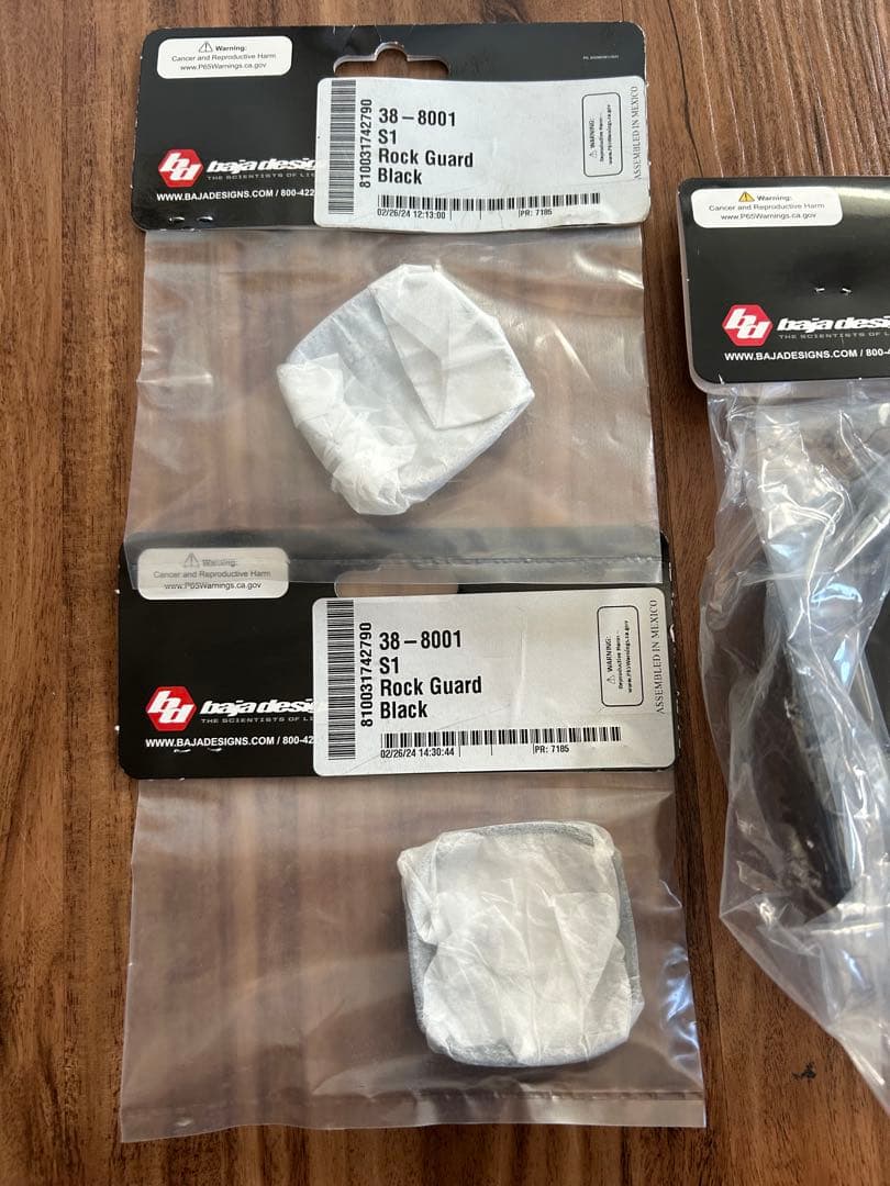 パーツ Baja Designs 38-8001 Rock Guard Black