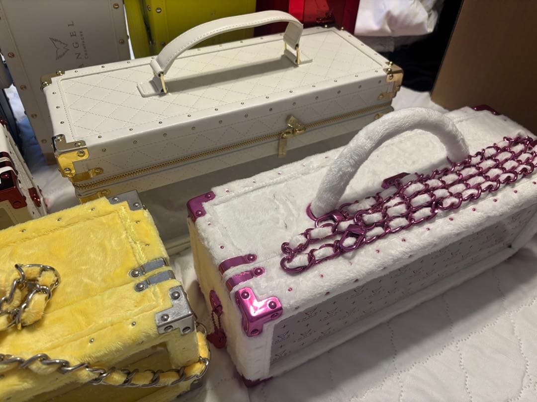 ANGEL エンジェル　シャンパンケース　　空箱9つセット