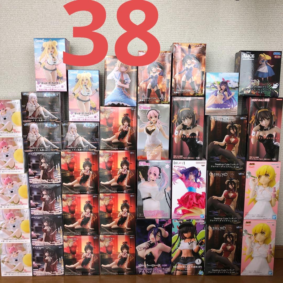 アニメキャラクターフィギュア 38点コレクション