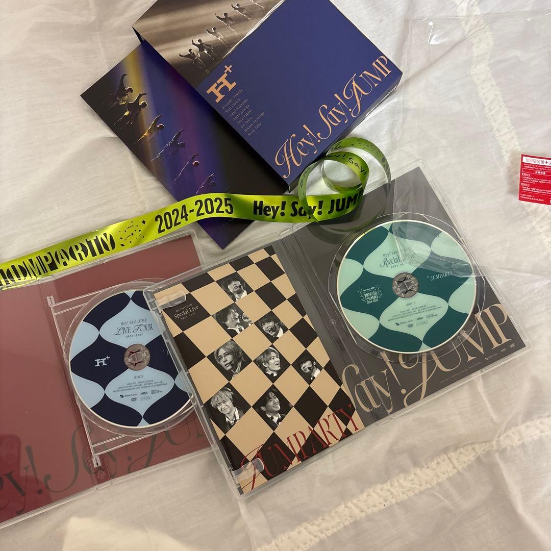 Hey! Say! JUMP H+ 初回限定盤 DVD+ 銀テープ