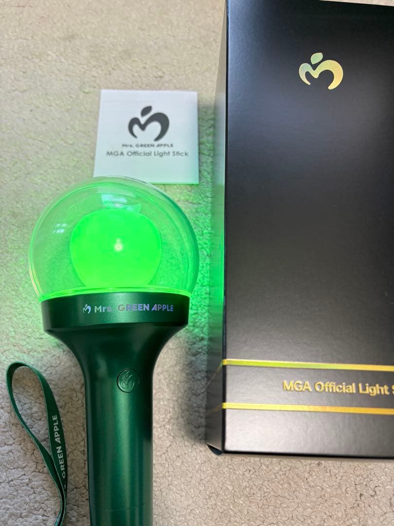 ミュージシャン Mr. GREEN APPLE MGA Official Light Stick
