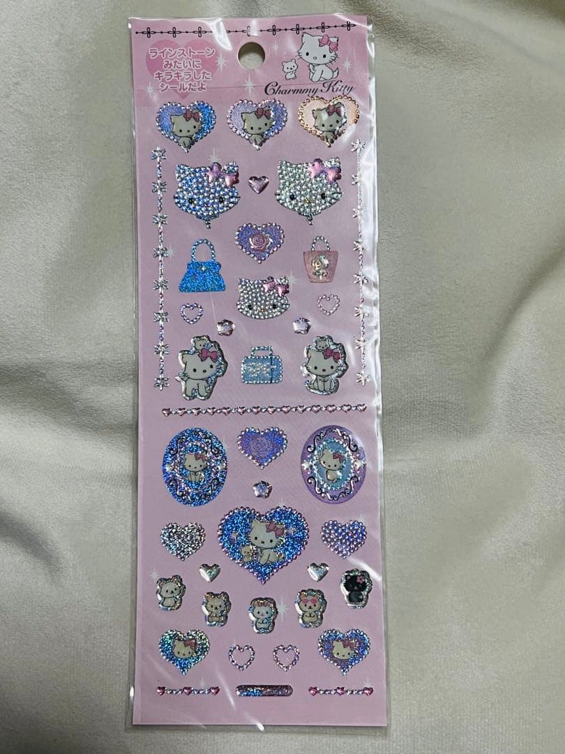 新品未使用 チャーミング・キティ ホログラムシールセット
