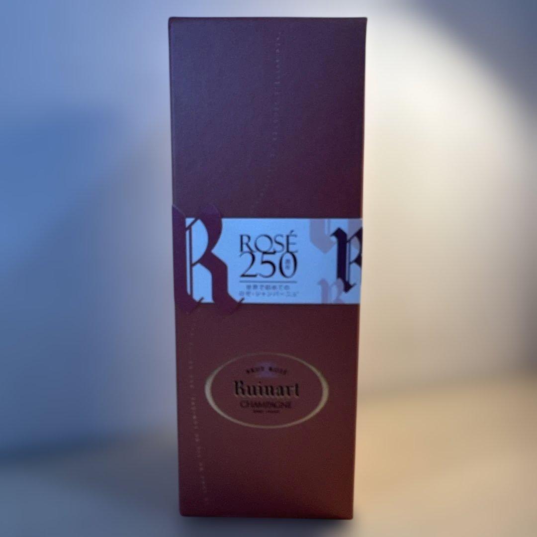 【新品未開封】ルイナール　ロゼシャンパン箱入り750ml