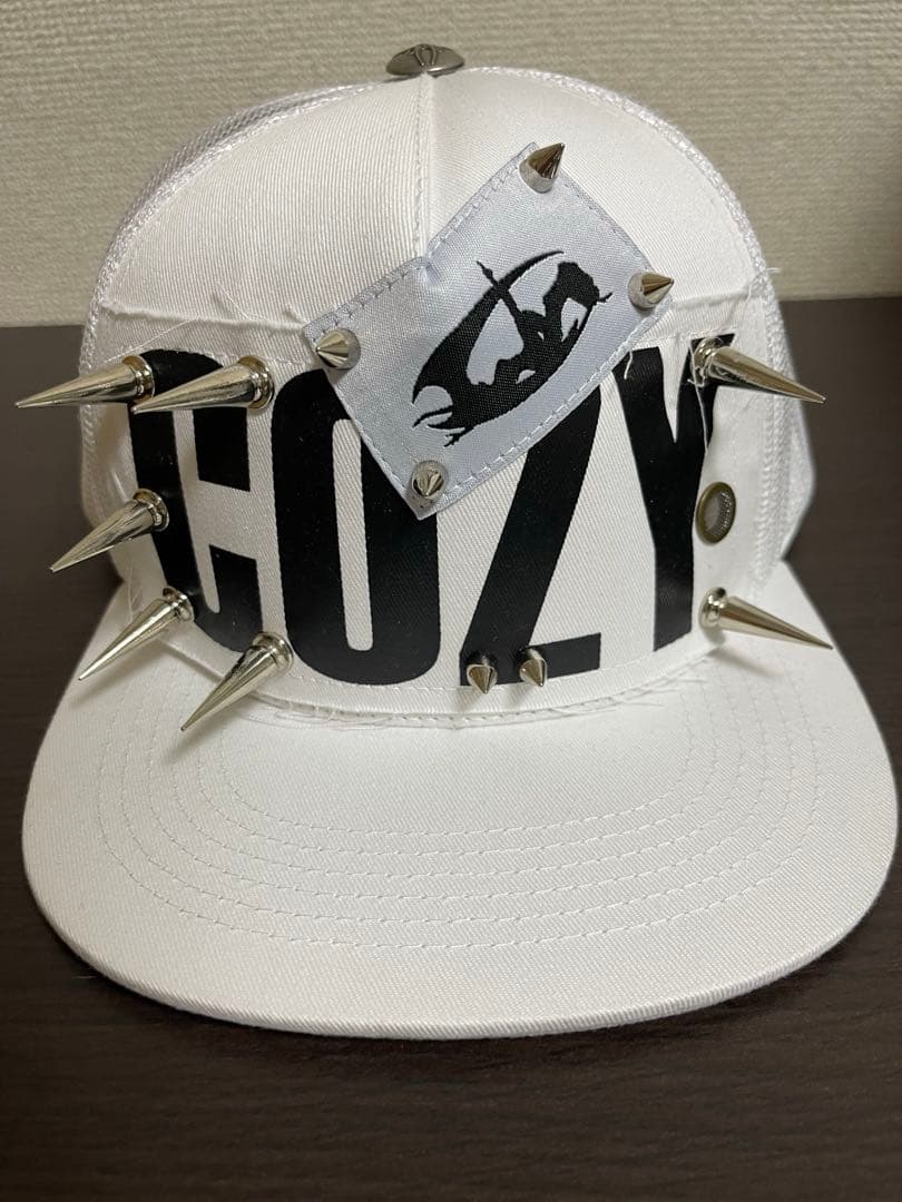 cozy worldwide cap white コージー キャップ