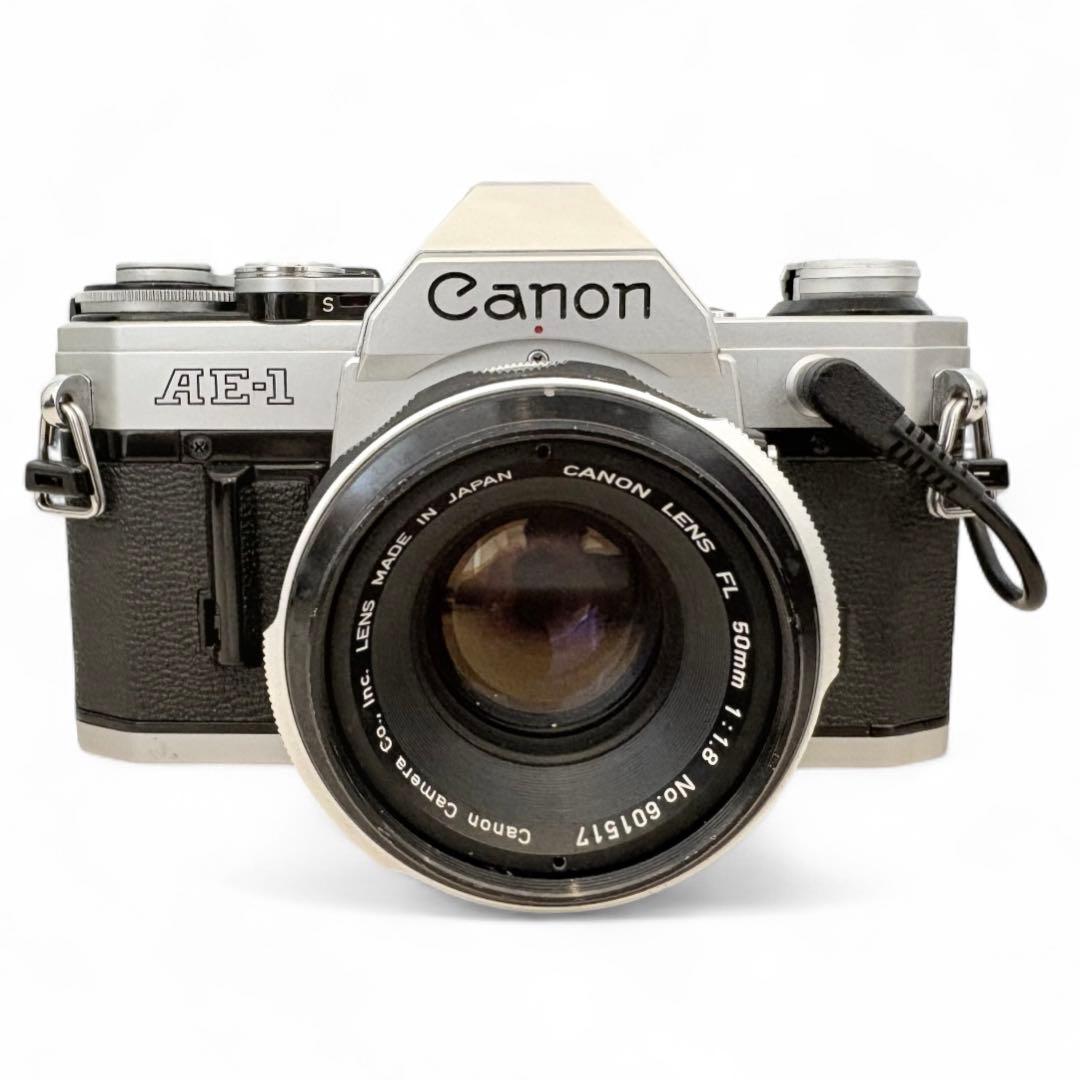 【美品】AE-1 PROGRAM FL 50mm F1.8+TAMRONレンズ