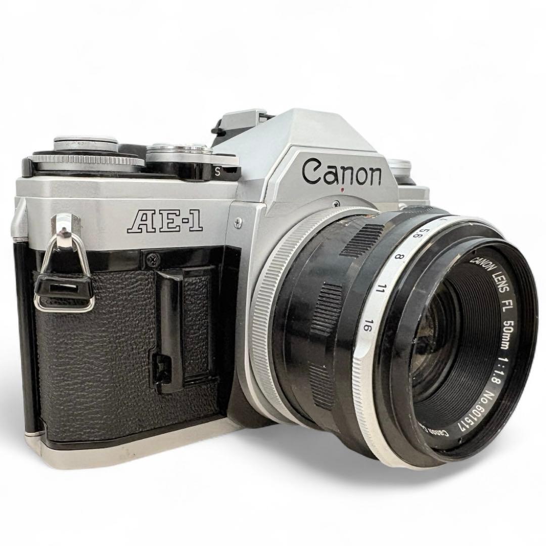 【美品】AE-1 PROGRAM FL 50mm F1.8+TAMRONレンズ