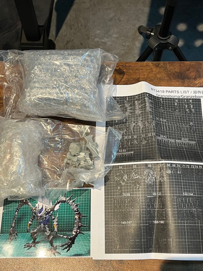 グレンラガン　レジン　フィギュア　3点セット