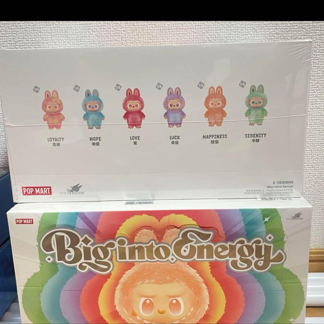Labubu Big into Energy アソートボックス4セット