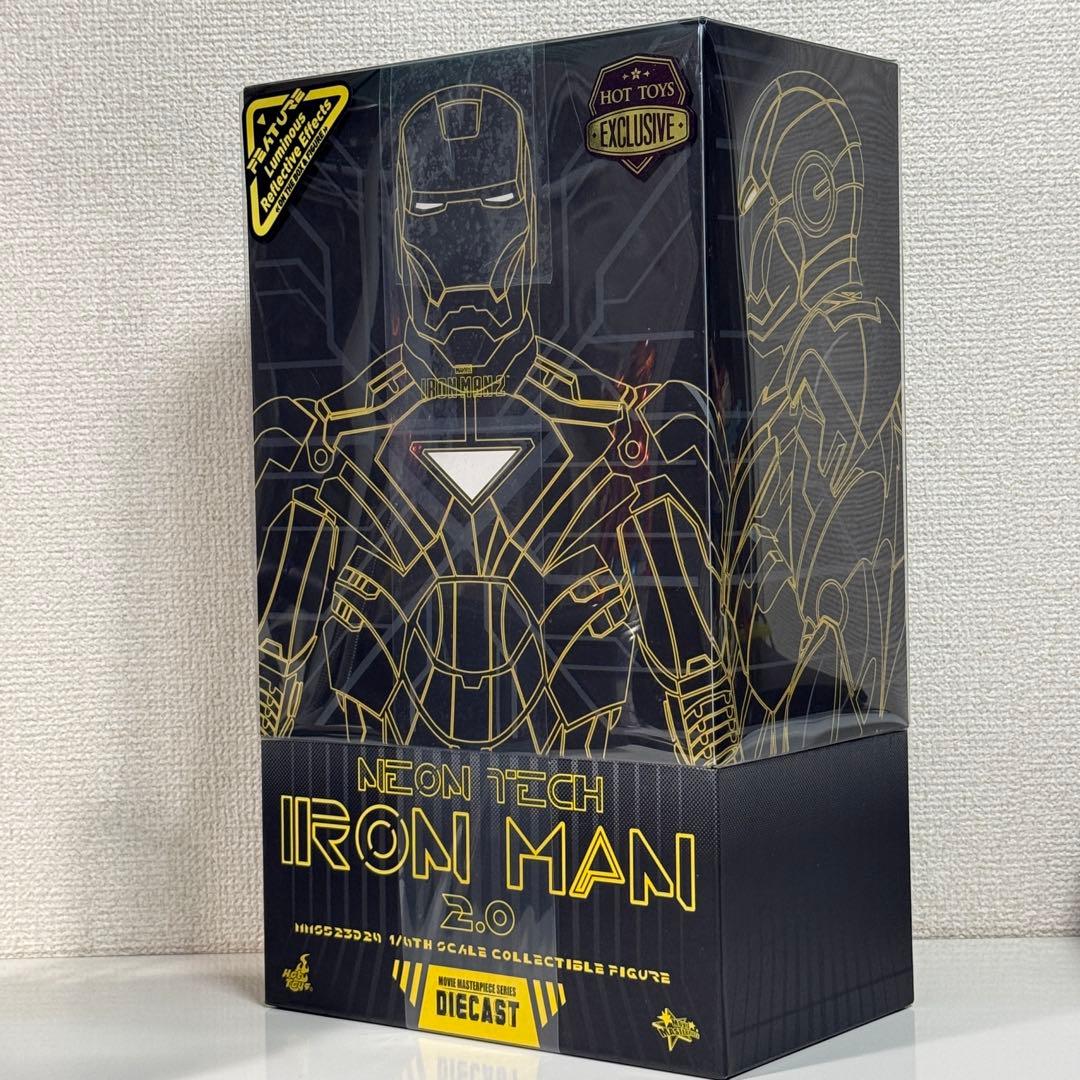 ホットトイズ アイアンマン マーク6 ネオンテックイエロー トイサピ限定 新品