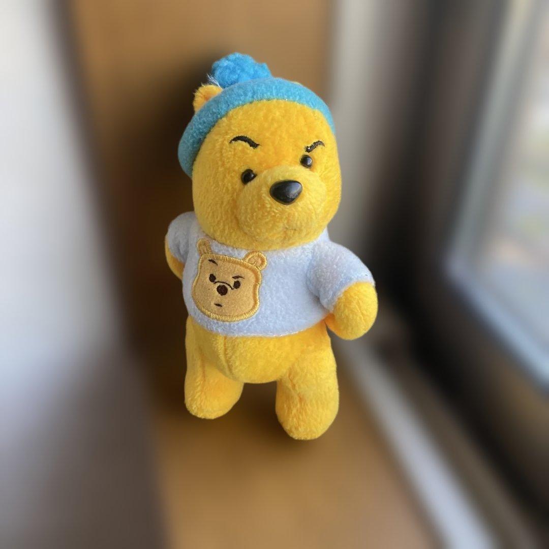 超希少　レトロ　2004 廃盤　ディズニー　SEGA くまのプーさんぬいぐるみ