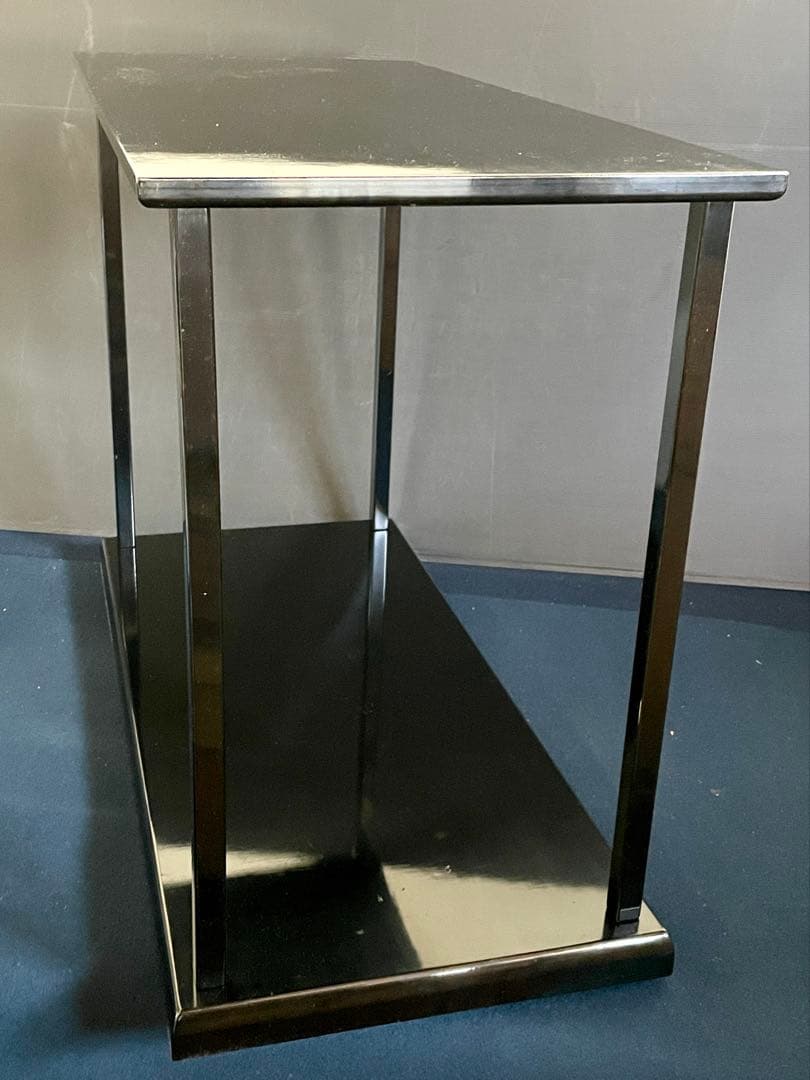 「祖」 布張 真塗 真台子 台子 組立式 紙箱 茶道具 (27F台子)