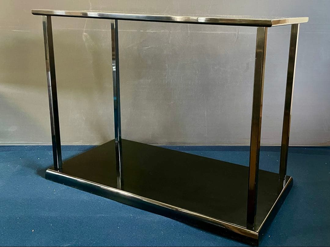 「祖」 布張 真塗 真台子 台子 組立式 紙箱 茶道具 (27F台子)