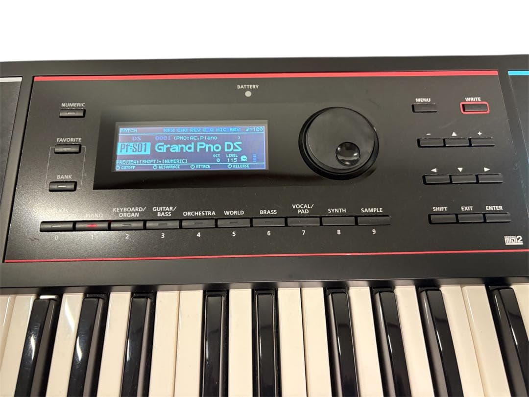 Roland JUNO-DS 61鍵 シンセサイザー ソフトケース・ペダルつき