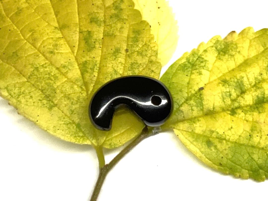 ✳黒平鉱山*モリオン水晶勾玉*希少高額になっています‼️ 本物保証品　業者様も‼️