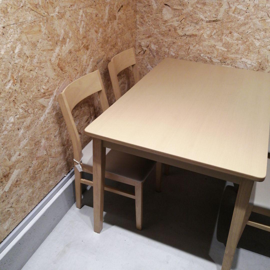 p*n様 ❤ナチュラル❤淡い木目調ダイニングテーブルセット　ブランド照明付き❤地