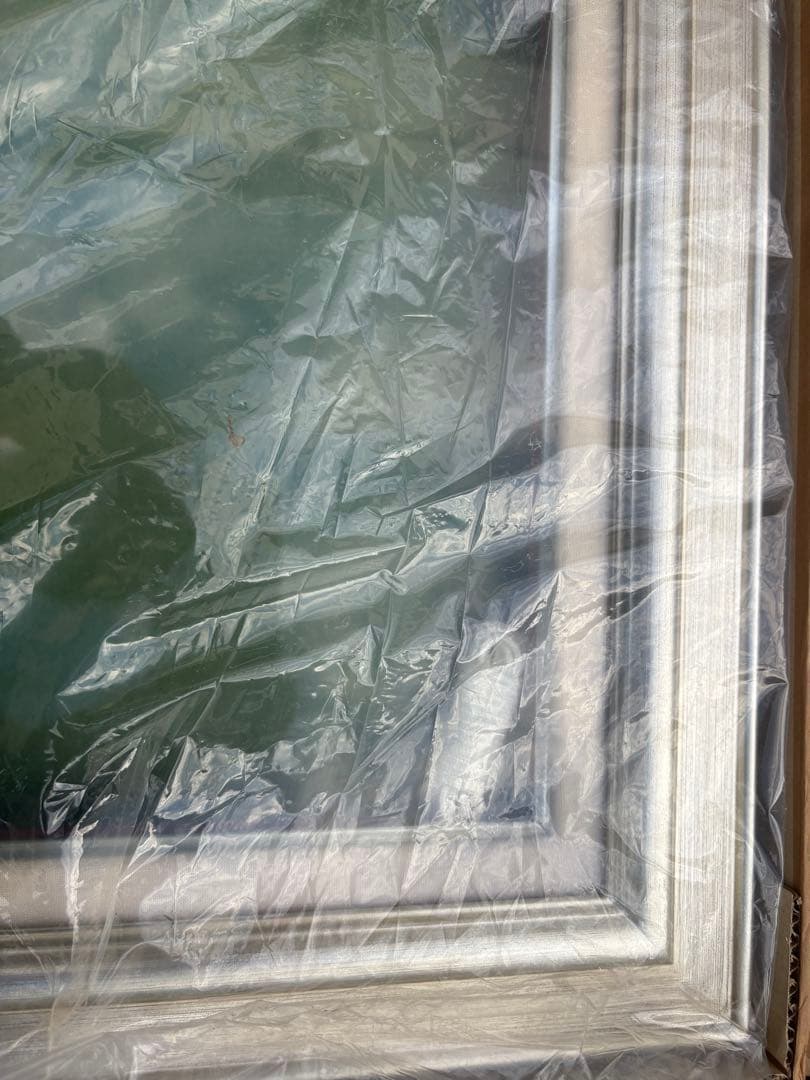 小公子 (銀) P10号 530×410 油彩額縁 木製フレーム アクリル板仕様