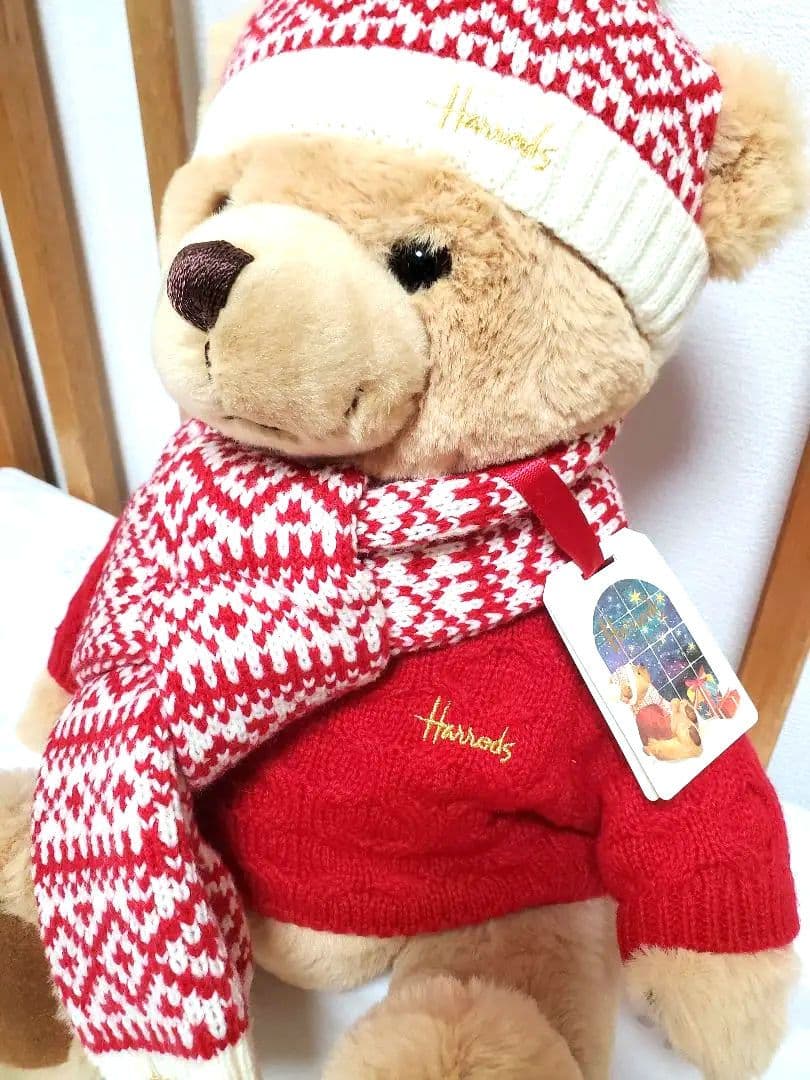 Harrods ハロッズ2025クリスマスベア　テディベア　1体