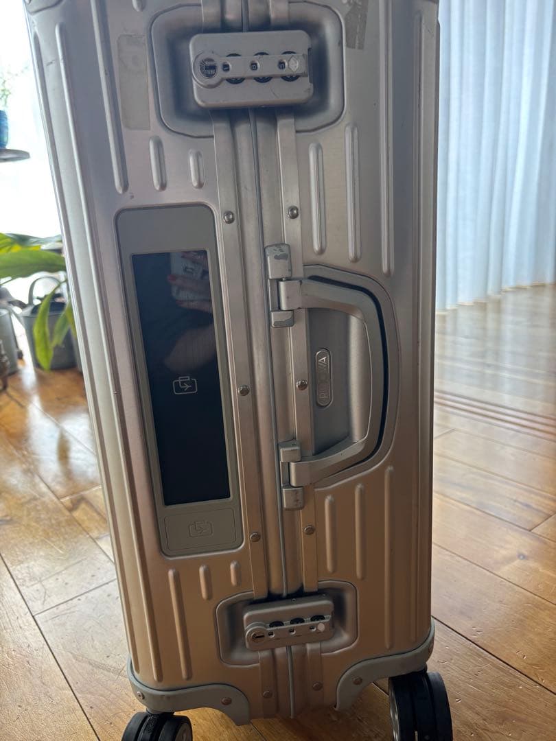 【YAMA】RIMOWA スーツケース67L E-TAG アルミニウム