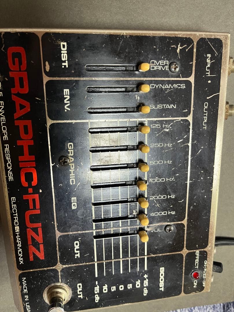 ギター Electro-Harmonics Graphic Fuzz