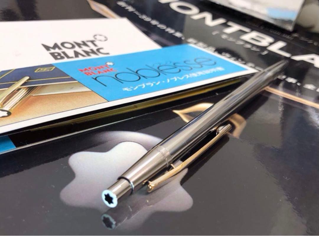 ⭐️カスタム・モデル⭐️モンブラン・ノブレスNo1922⭐️ダイヤのような輝く逸品⭐️