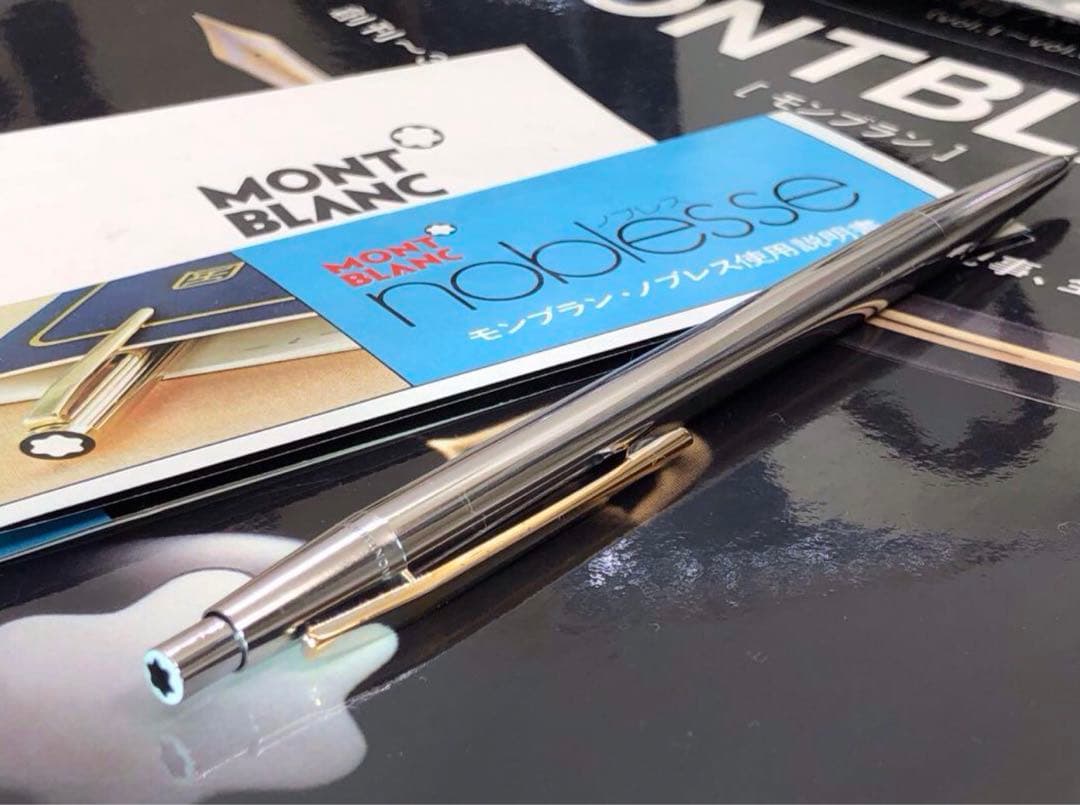 ⭐️カスタム・モデル⭐️モンブラン・ノブレスNo1922⭐️ダイヤのような輝く逸品⭐️