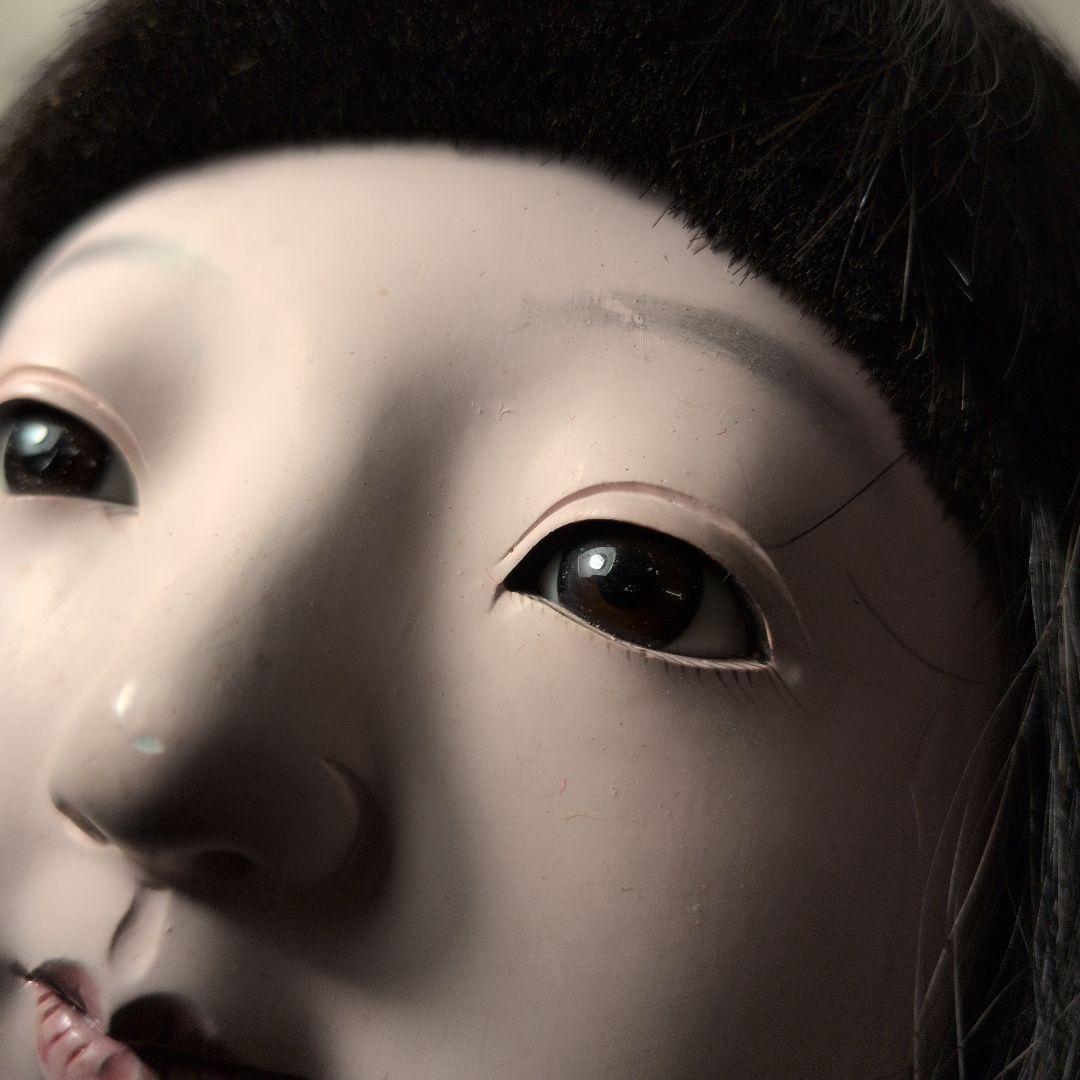 可愛いお顔　約51センチ　古い市松人形　いちまさん