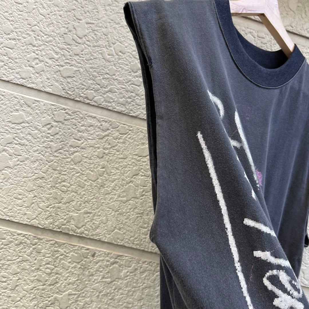 90s オーストラリア製 ジミヘンドリックス カットオフTシャツ vintage