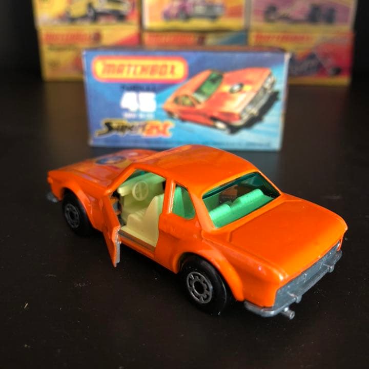 マッチボックス　ミニカー　BMW 30 CSL デッドストック　桐箱入り