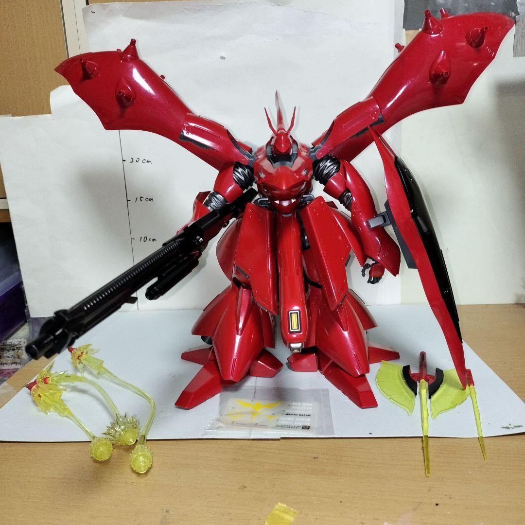 RE1/100 ナイチンゲール 塗装完成品 ガンプラ ファンネルエフェクト 限定