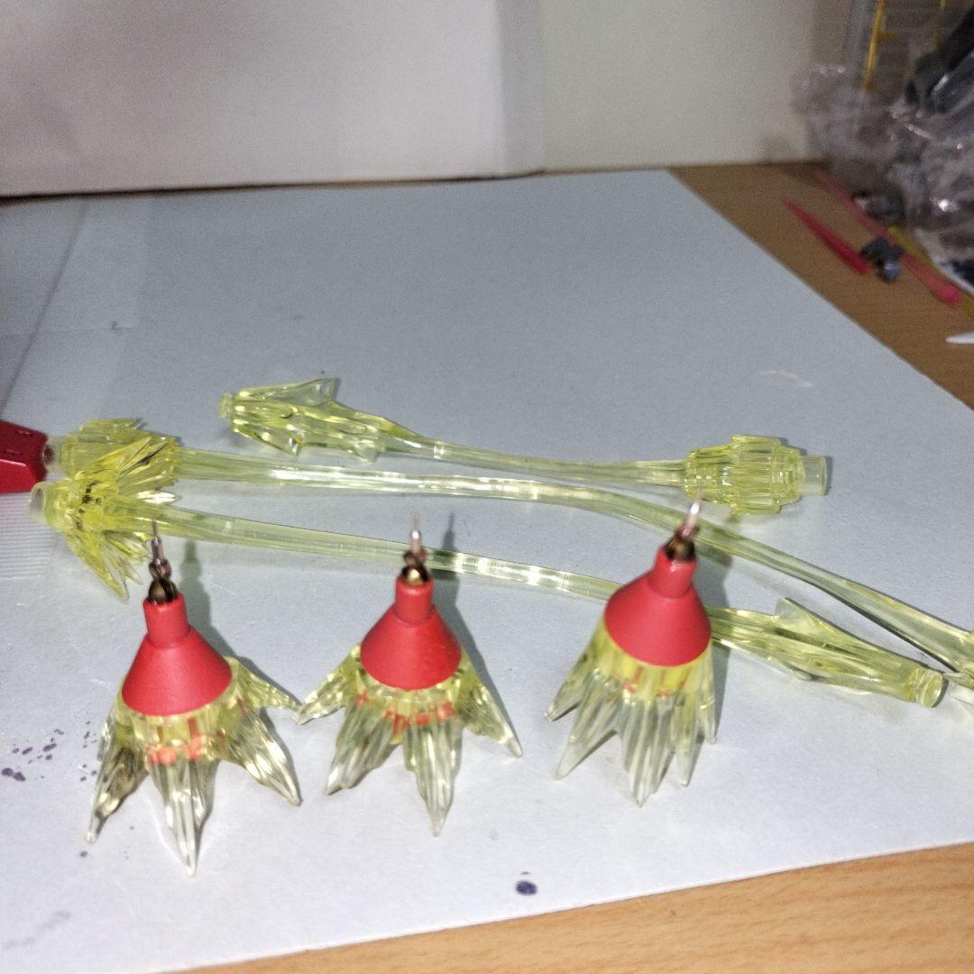 RE1/100 ナイチンゲール 塗装完成品 ガンプラ ファンネルエフェクト 限定