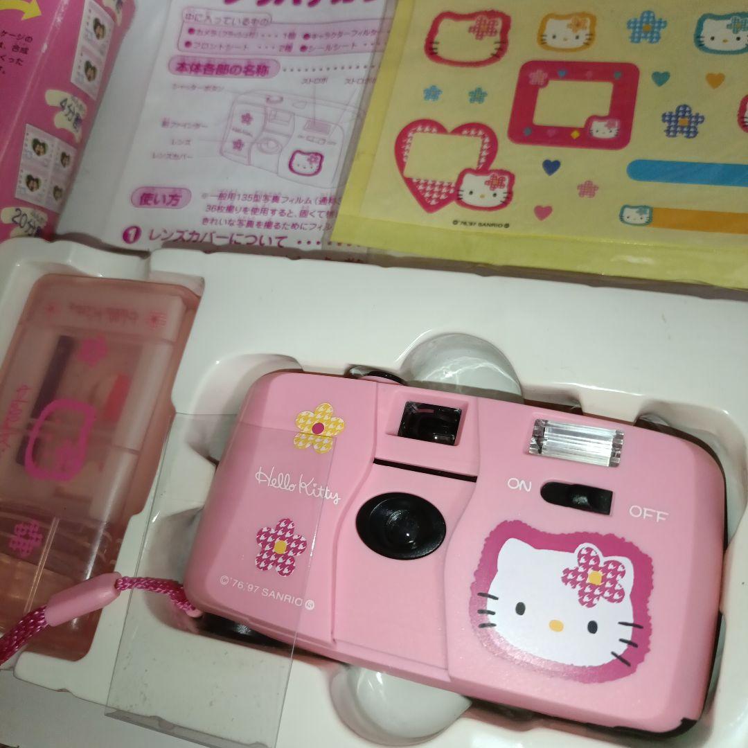 レア　1994年 サンリオバンダイ ハローキティ プリパチカラー フィルムカメラ