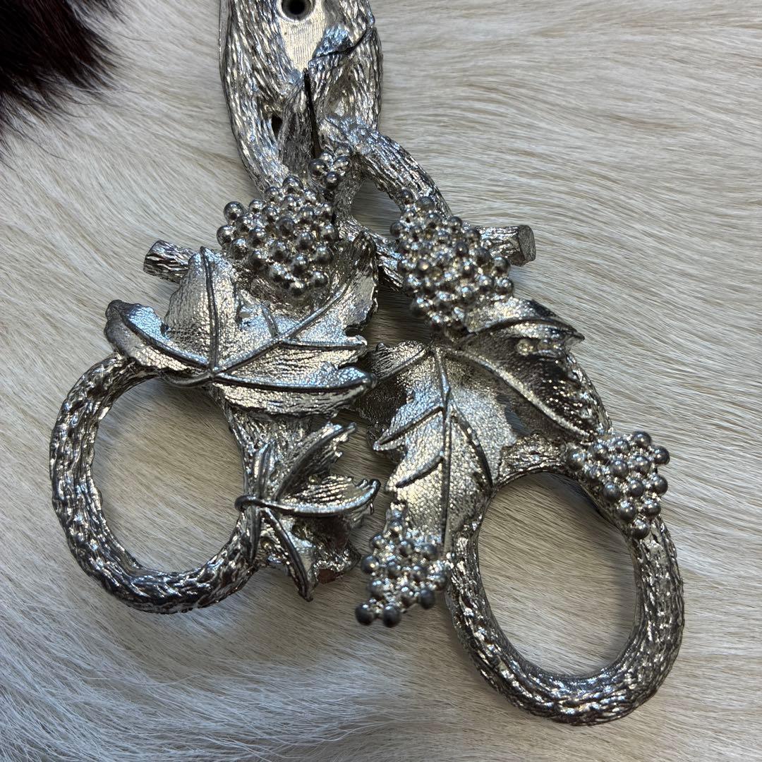 50'sビンテージ！イギリス製 Mirella 葡萄 デザイン ハサミ 鋏