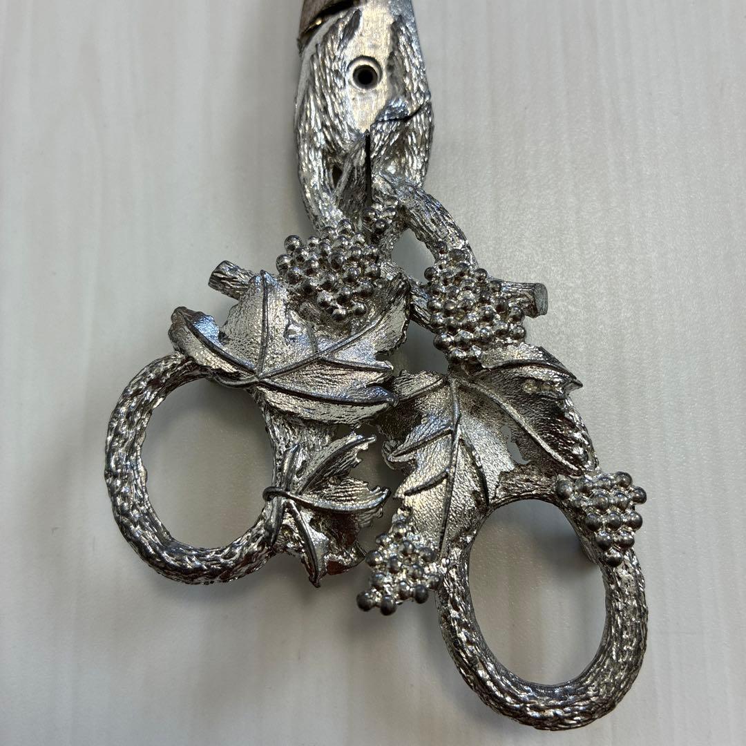 50'sビンテージ！イギリス製 Mirella 葡萄 デザイン ハサミ 鋏