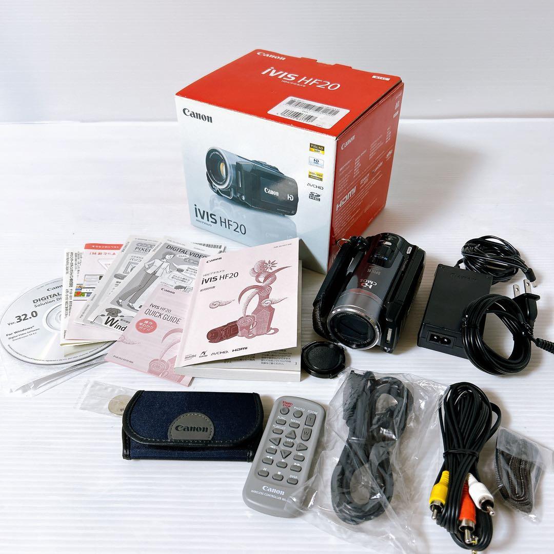 Canon ビデオカメラ IVIS HF20