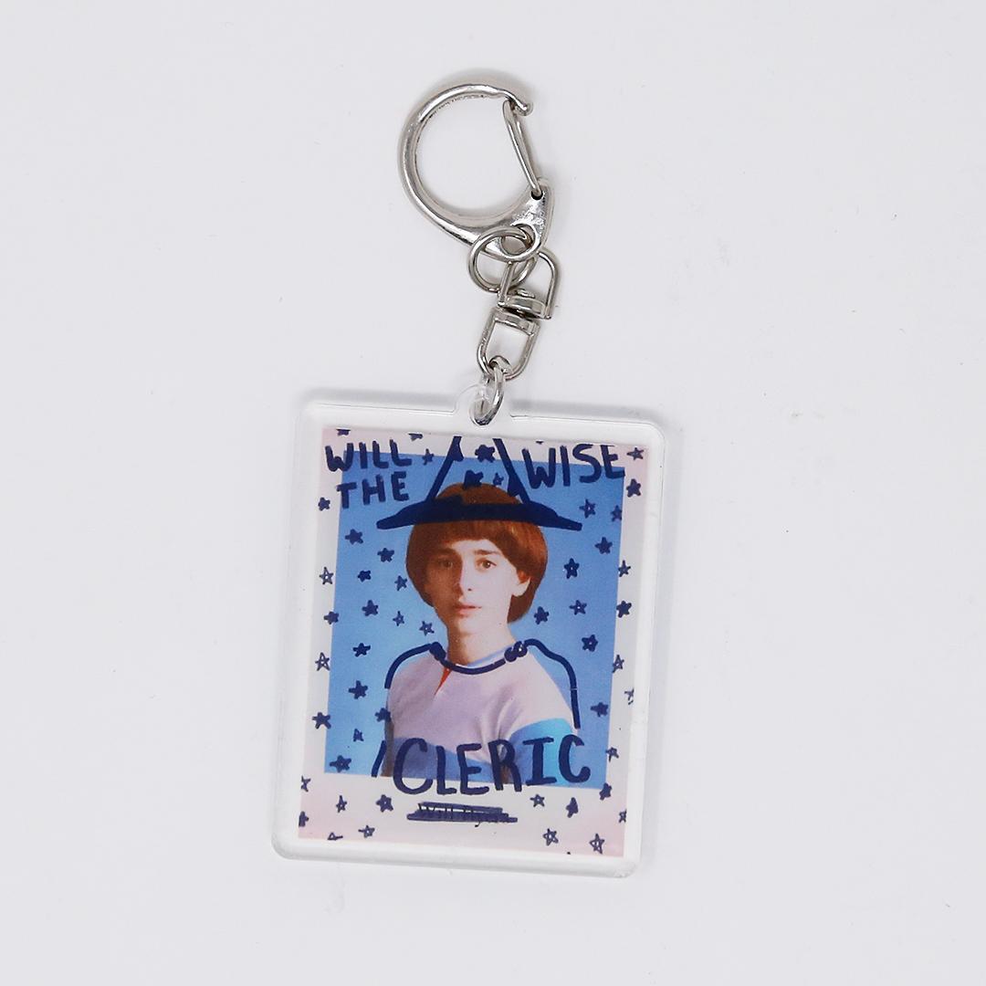 ストレンジャー シングス キーホルダー 落書きデザイン 全6種セット