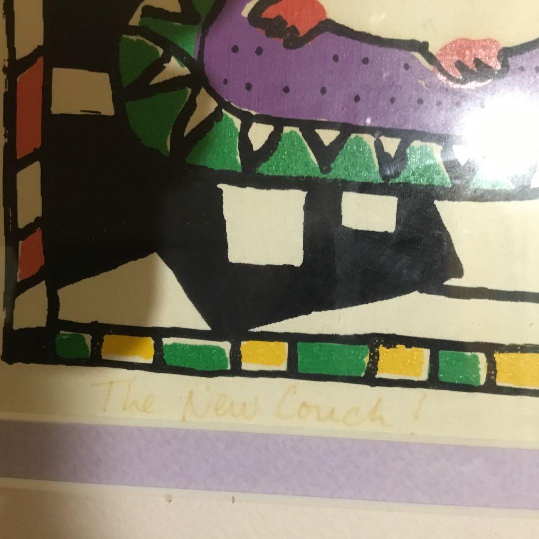 絵画 The New Couch!