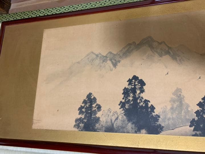 骨董品　墨絵