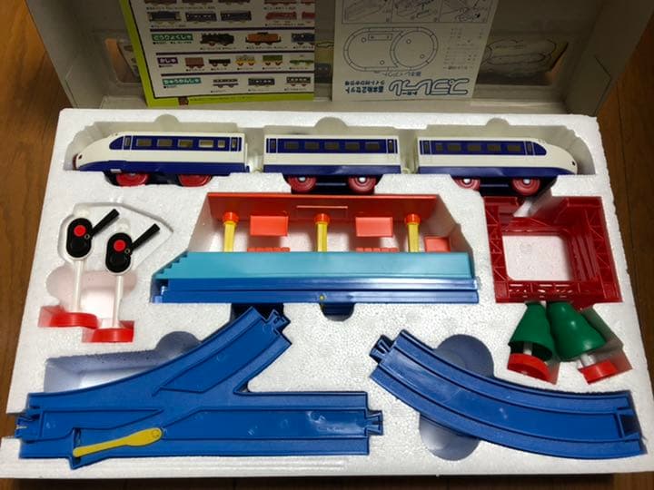 プラレール  前スイッチ　基本No.1セット　基本No.2ライト付きひかり号