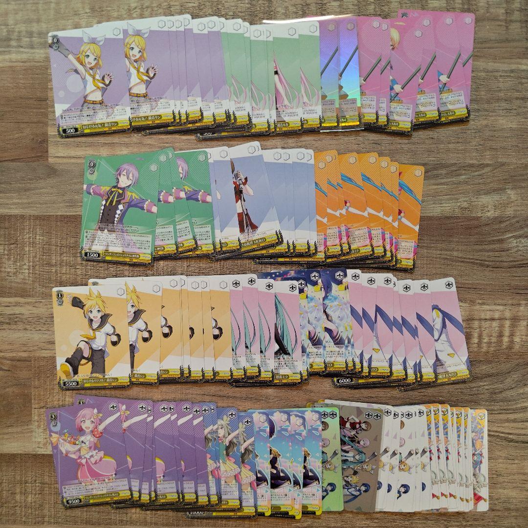 ヴァイス プロセカ vol.1 vol.2 RR以下4コン+TD4コン+おまけ