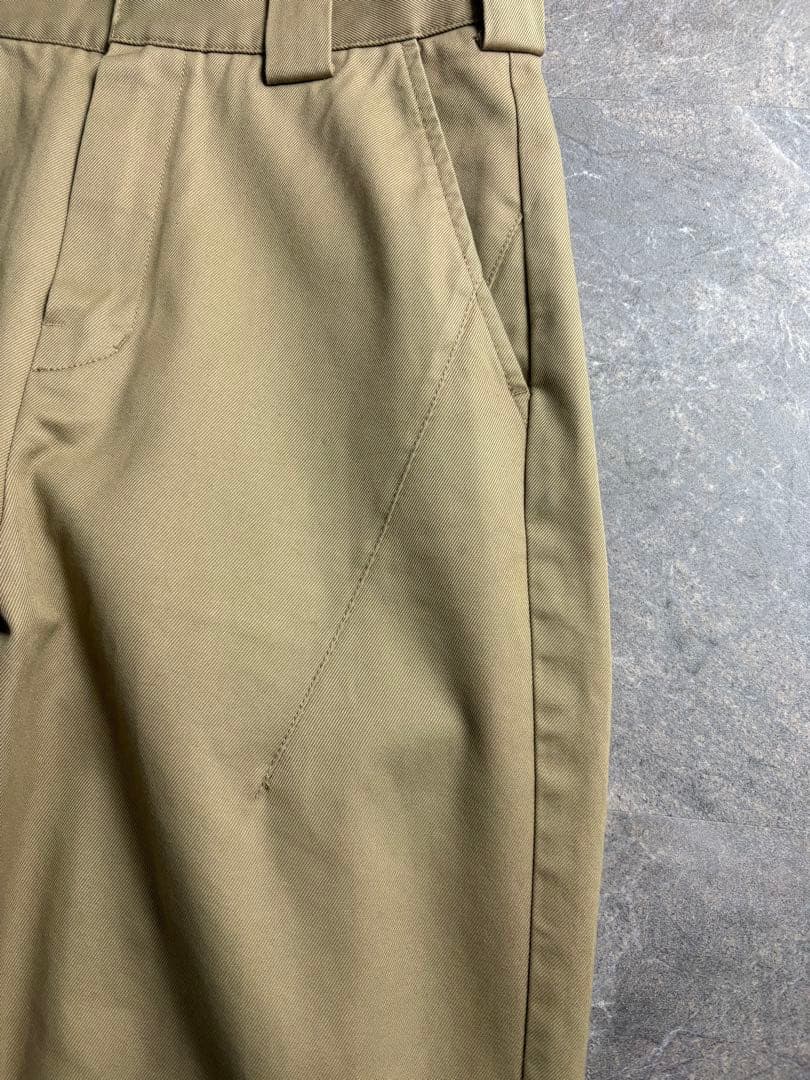 パンツ NUMBER (N)INE cotton chino pants beige