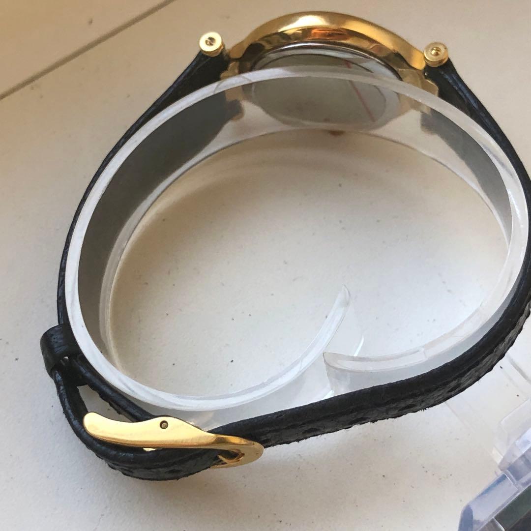 【極美品】Christian Dior ローマン　電池新品時計 ゴールド