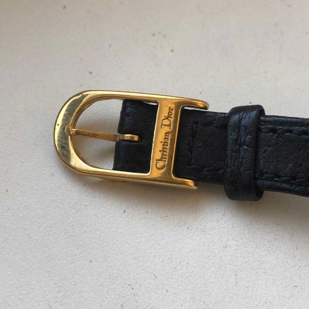 【極美品】Christian Dior ローマン　電池新品時計 ゴールド