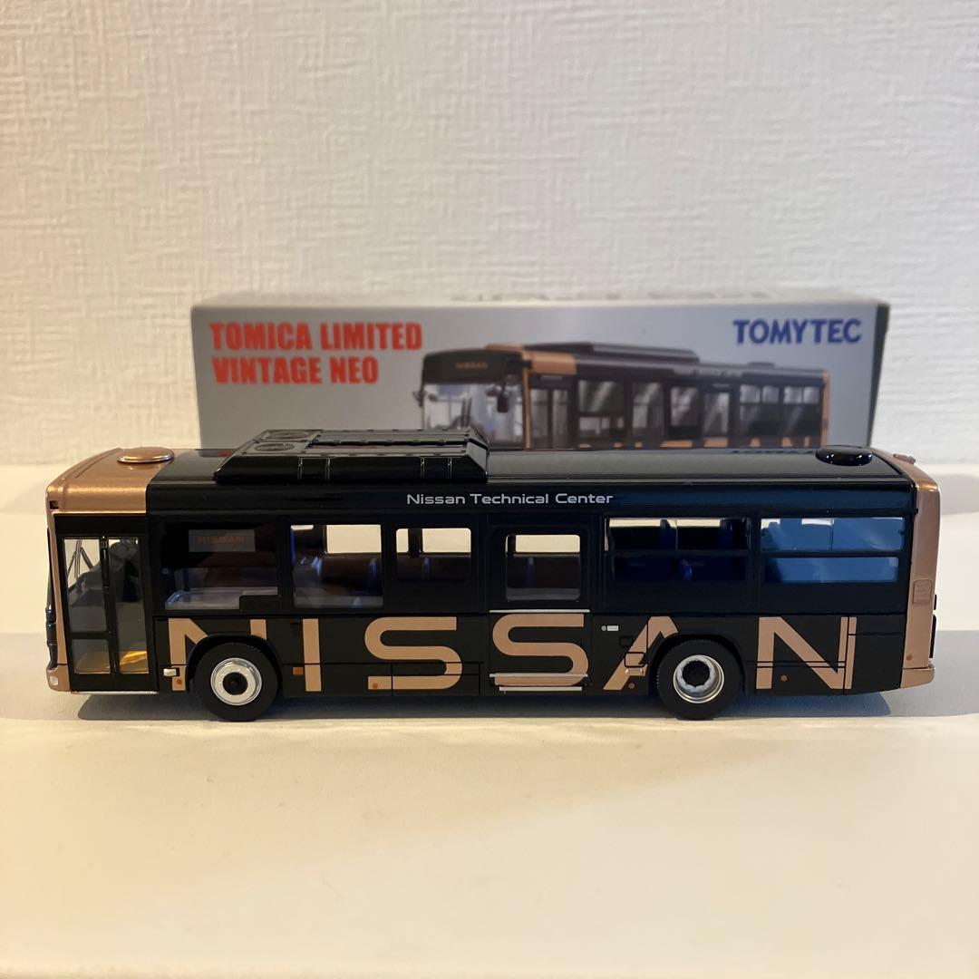 LV-N245c いすゞエルガ　日産送迎バス　1/64